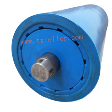 Customized Heavy industrial high acid and alkali resistance Polyurethane HDPE roller idler